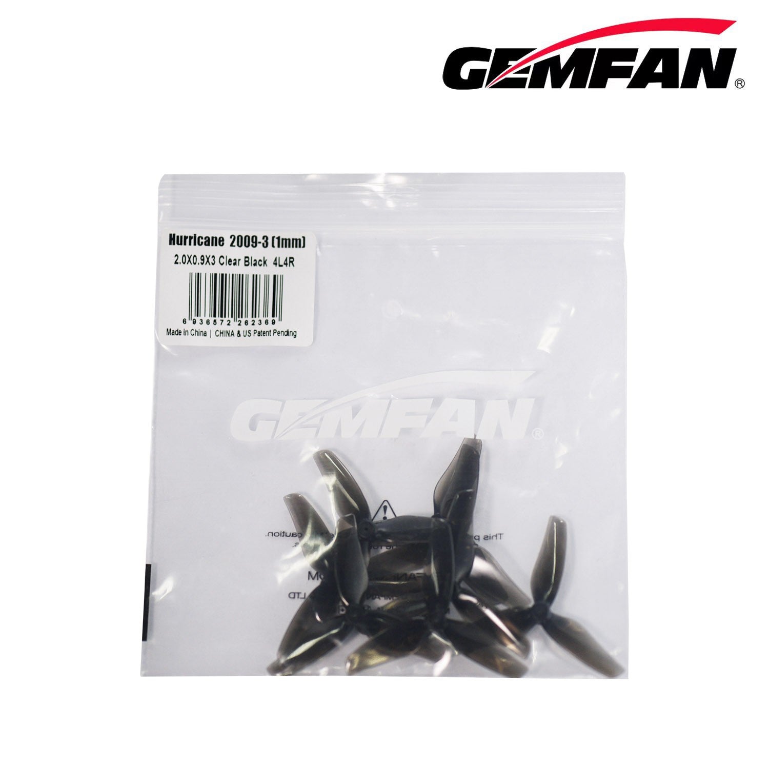 Gemfan hurricane 2009 螺旋槳｜2吋 商品圖 3