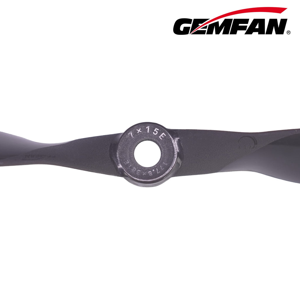 Gemfan Vortex 7X15E/7X15R 電動 螺旋槳-玻纖尼龍｜2 片／包｜7吋 商品圖 3