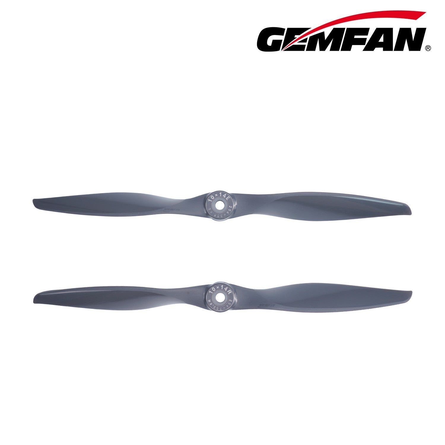 Gemfan Vortex 10X14E/10X14R 電動 螺旋槳-玻纖尼龍｜2 片／包｜10吋