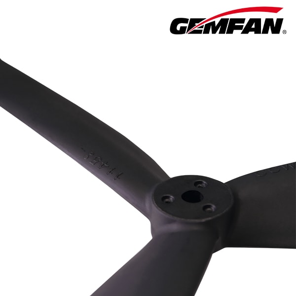 Gemfan 新款螺旋槳 1145-3 玻纖尼龍 適用 FPV 涵道機｜1 對／包｜11–13吋