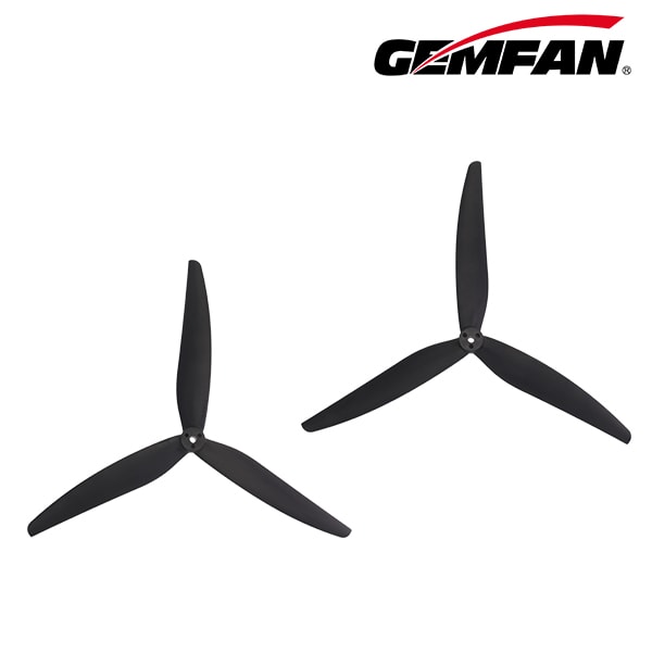 Gemfan 新款螺旋槳 1145-3 玻纖尼龍 適用 FPV 涵道機｜1 對／包｜11–13吋 商品圖 7