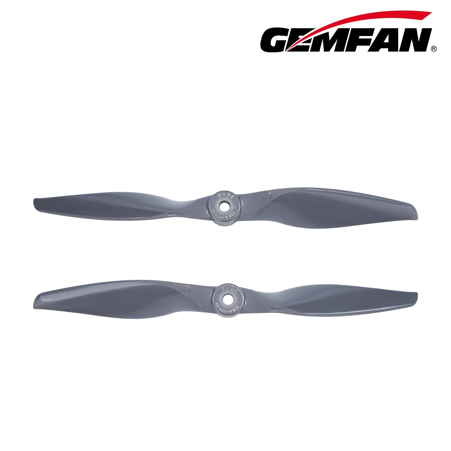 Gemfan Vortex 9X9E/9X9R 電動 螺旋槳-玻纖尼龍｜2 片／包｜9吋