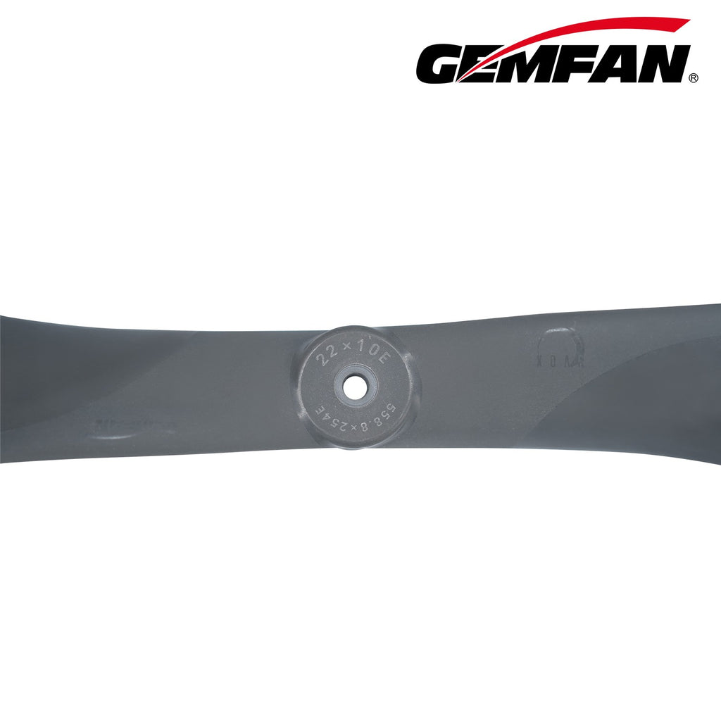 Gemfan Vortex 22X10E 電動 螺旋槳-玻纖尼龍｜2 片／包｜20–22吋 商品圖 7