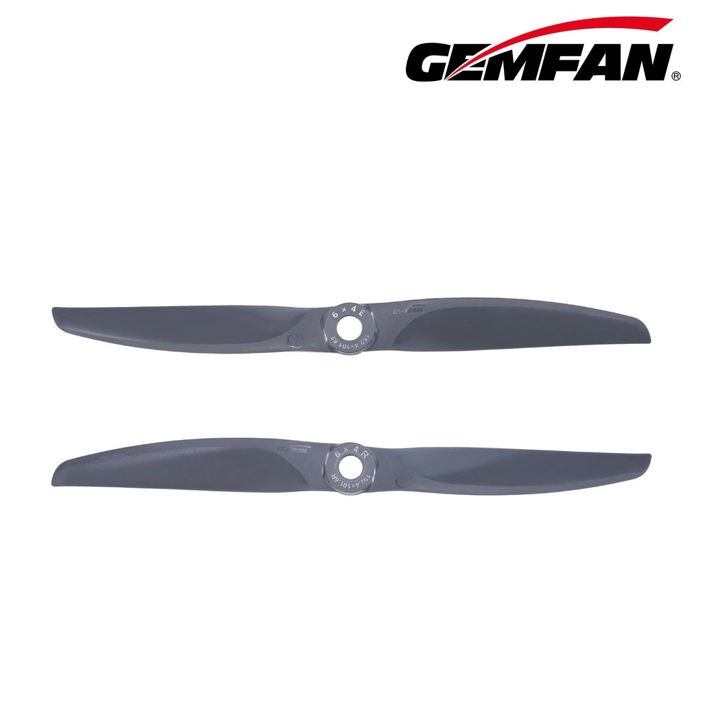 Gemfan VORTEX 6X4E/6×4R 電動 螺旋槳 玻纖尼龍｜2 片／包｜6吋