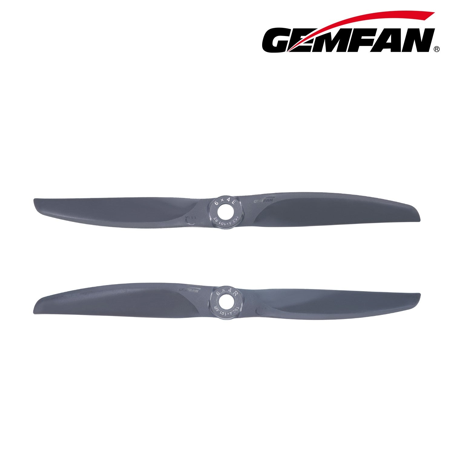 Gemfan VORTEX 6X4E/6×4R 電動 螺旋槳 玻纖尼龍｜2 片／包｜6吋