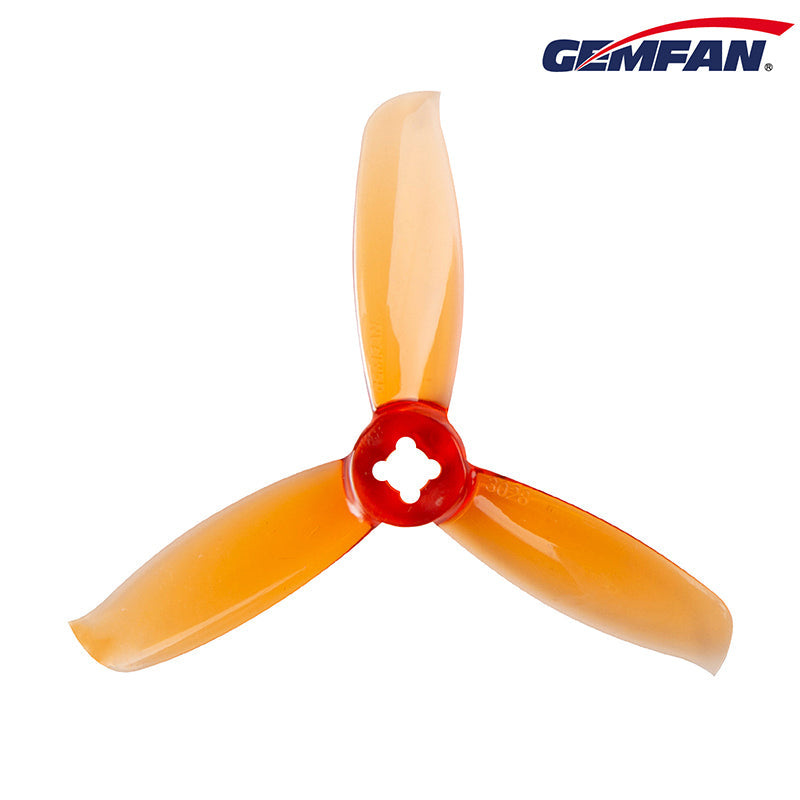 GEMFAN 3028 indoor and outdoor Freestyle 3-Blade Propeller 3 inch Propeller FPV (set of 4)