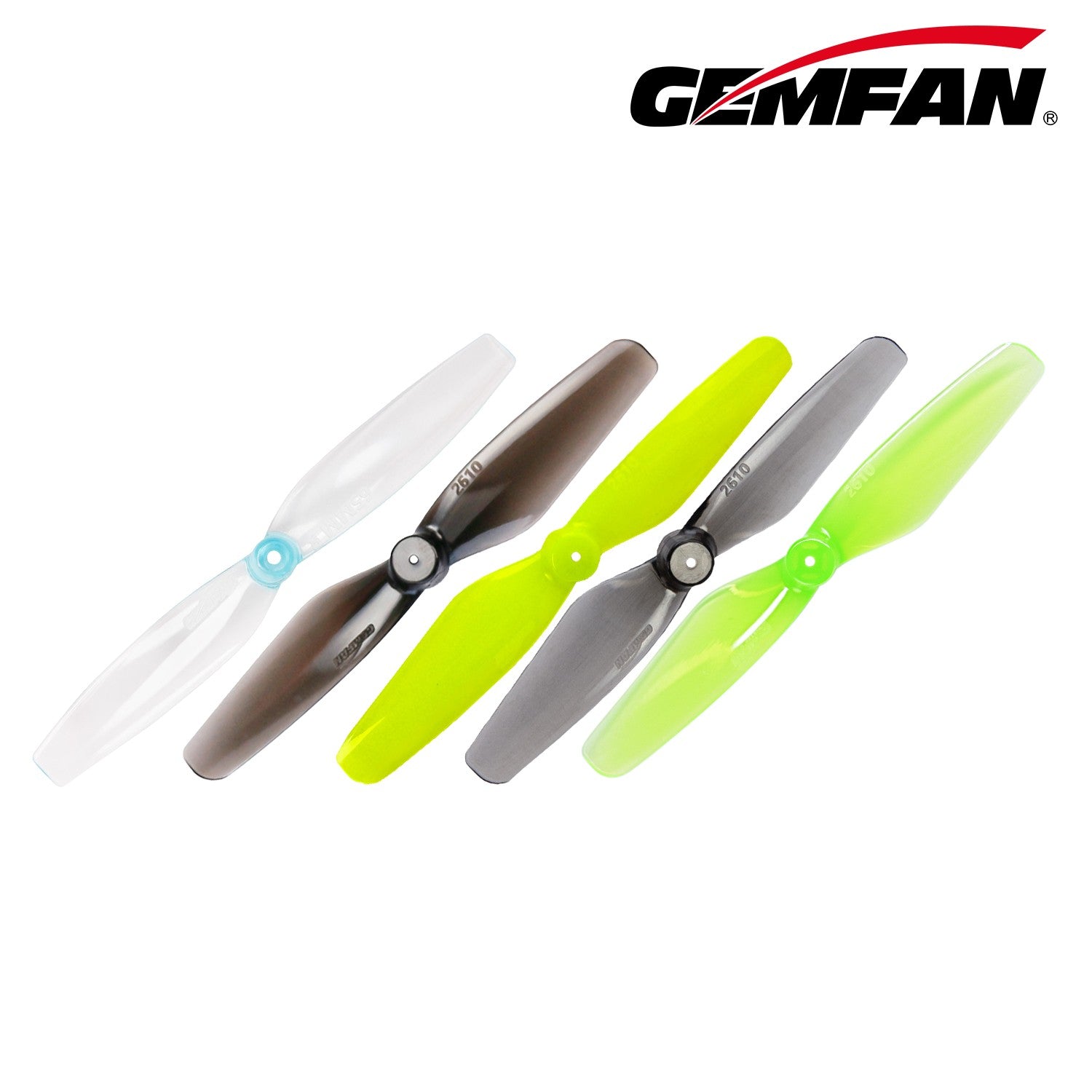 Gemfan 2610-3 螺旋槳 適用 200mm 有刷馬達 無人機足球｜2.5吋