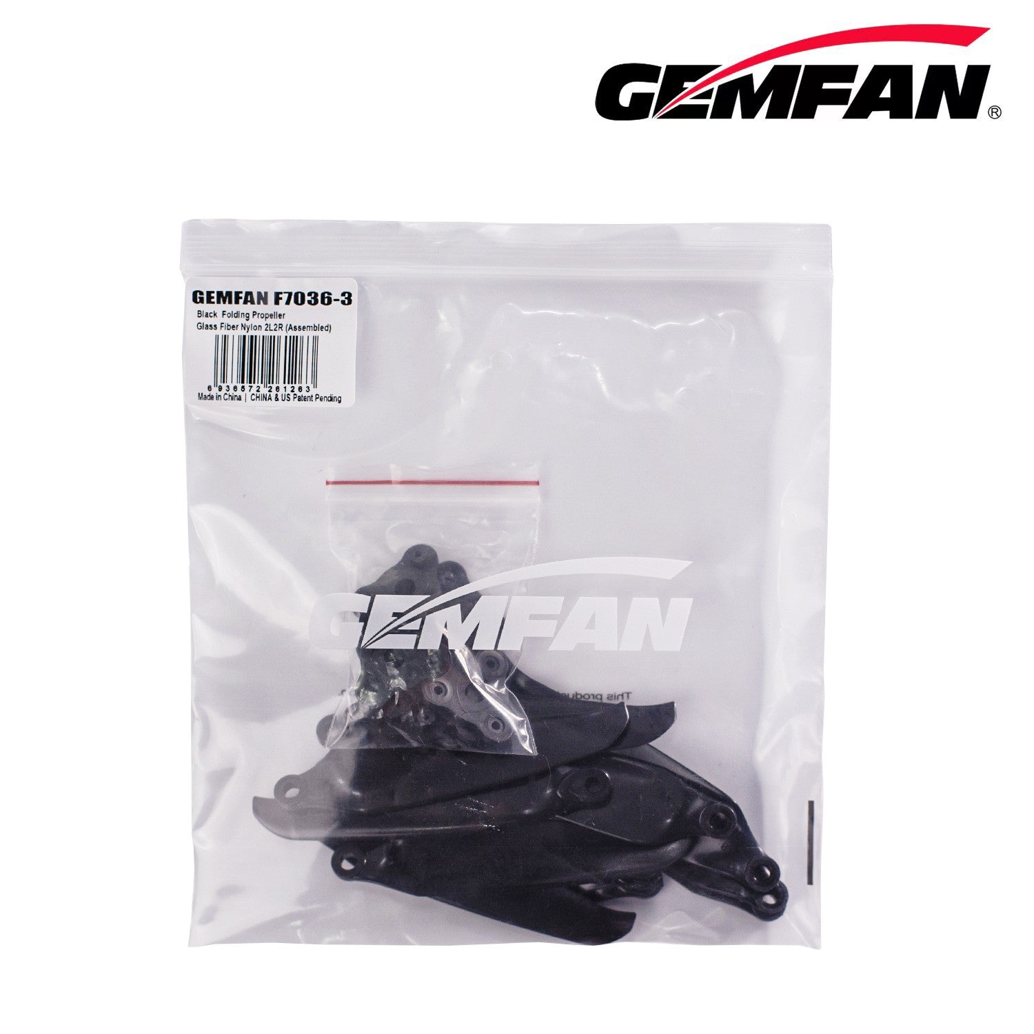 Gemfan 7036F-3 螺旋槳｜7吋 商品圖 4