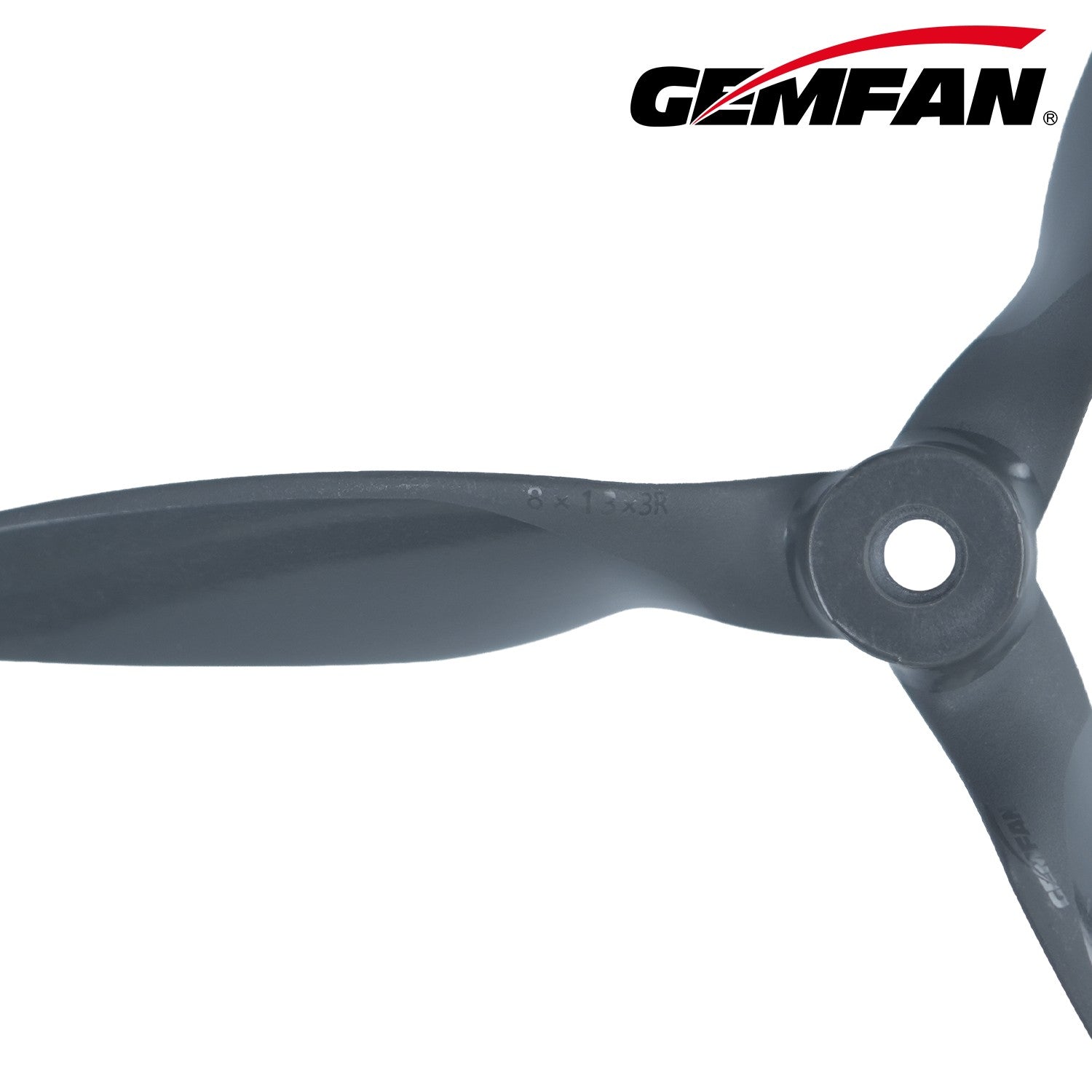 Gemfan 8x13x3 玻纖尼龍 電動 螺旋槳｜8吋 商品圖 4
