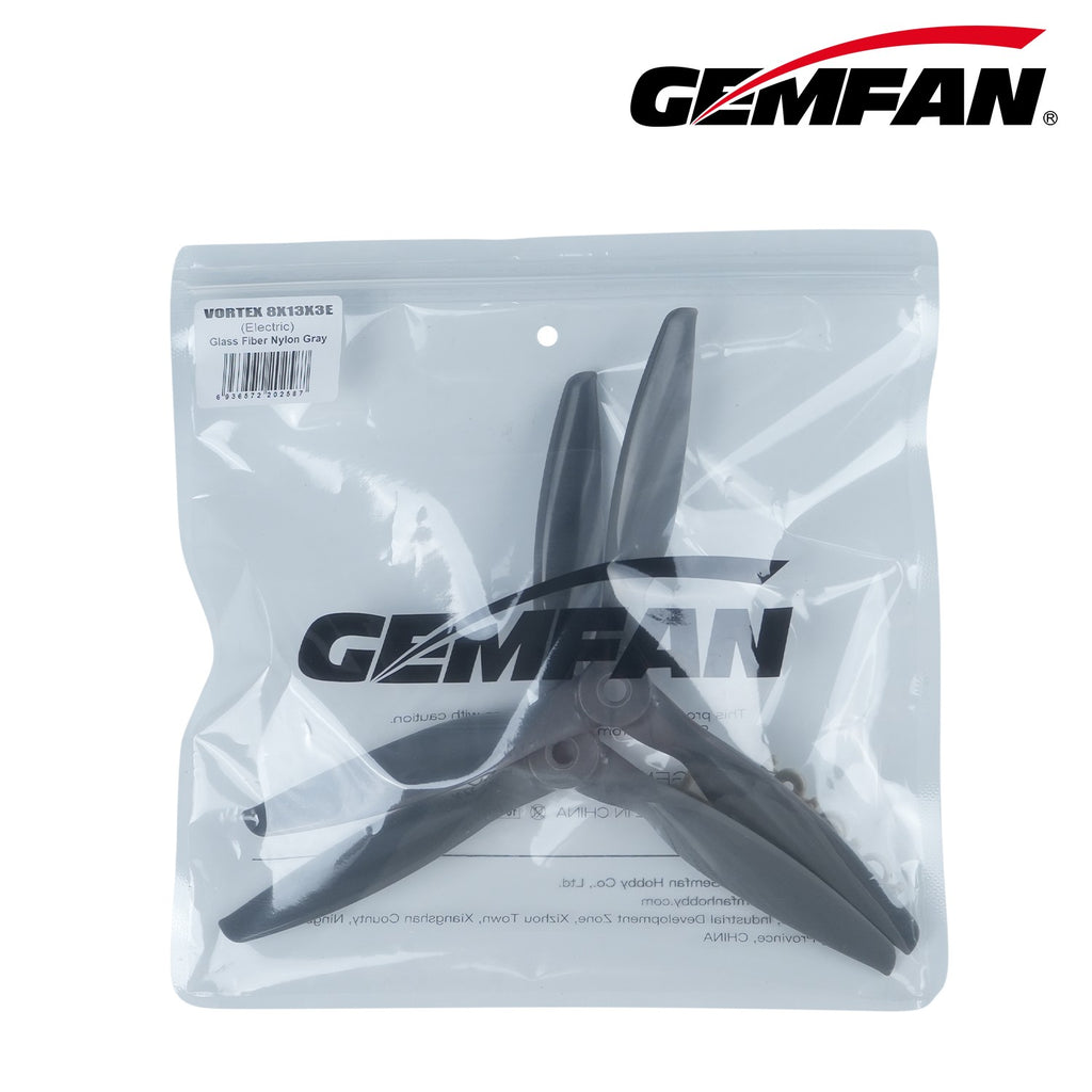 Gemfan 8x13x3 玻纖尼龍 電動 螺旋槳｜8吋 商品圖 5