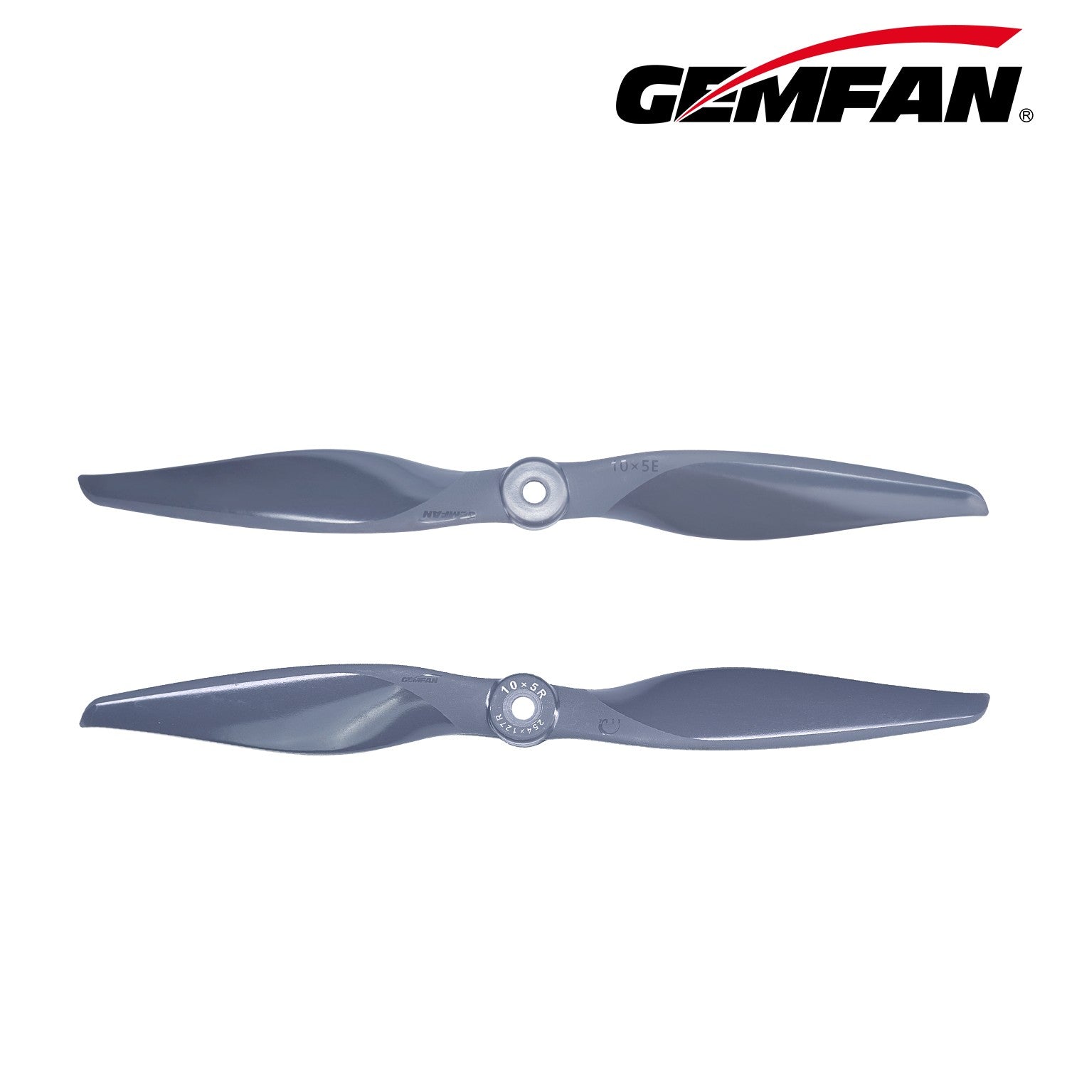 Gemfan 10X5E 10X5R 電動 玻纖尼龍 螺旋槳｜2 片／包｜10吋