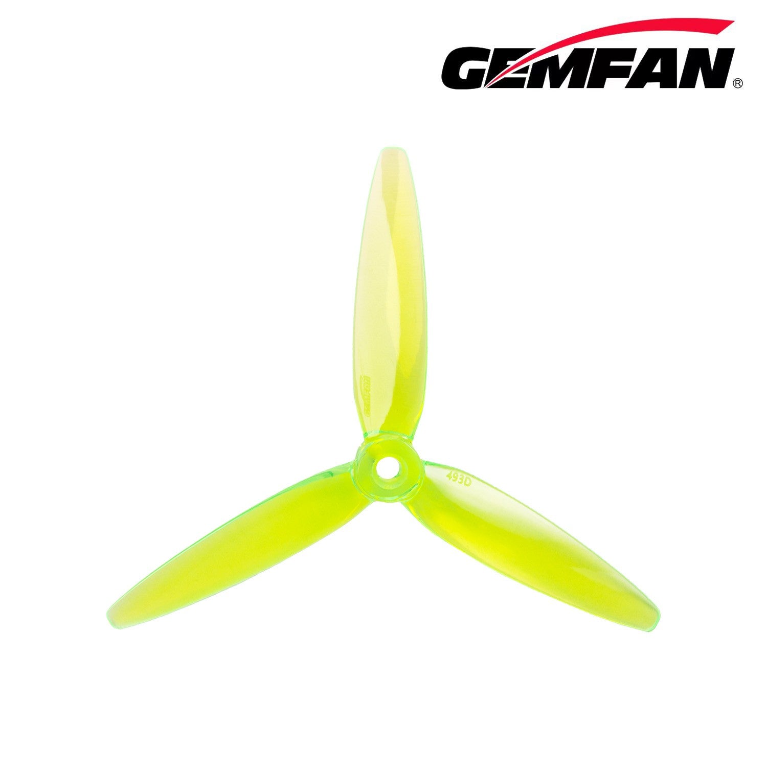 Gemfan 493D Zoe 聯名款 螺旋槳 適用 小型雙旋翼 自由式 競速 無人機｜5吋