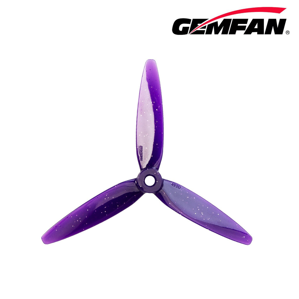 Gemfan 493D Zoe 聯名款 螺旋槳 適用 小型雙旋翼 自由式 競速 無人機｜5吋 商品圖 2