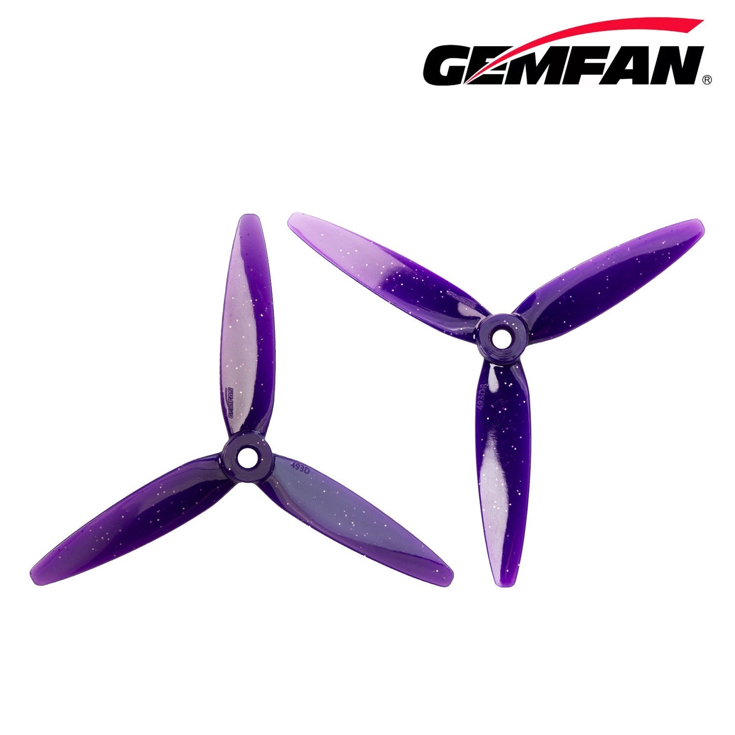 Gemfan 493D Zoe 聯名款 螺旋槳 適用 小型雙旋翼 自由式 競速 無人機｜5吋 商品圖 3