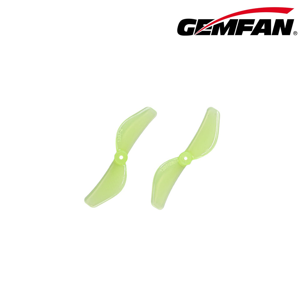Gemfan 1207-2 超輕量 雙葉 FPV 穿越機 螺旋槳｜4 對／包｜2吋以下 商品圖 3