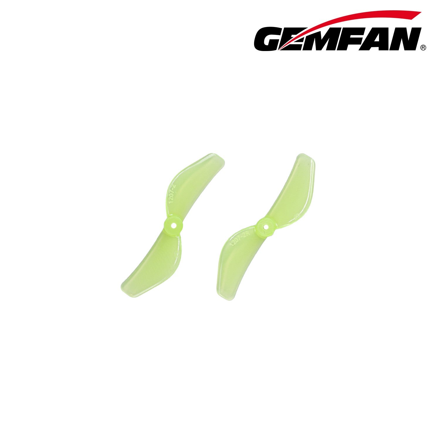 Gemfan 1207-2 超輕量 雙葉 FPV 穿越機 螺旋槳｜4 對／包｜2吋以下 商品圖 3
