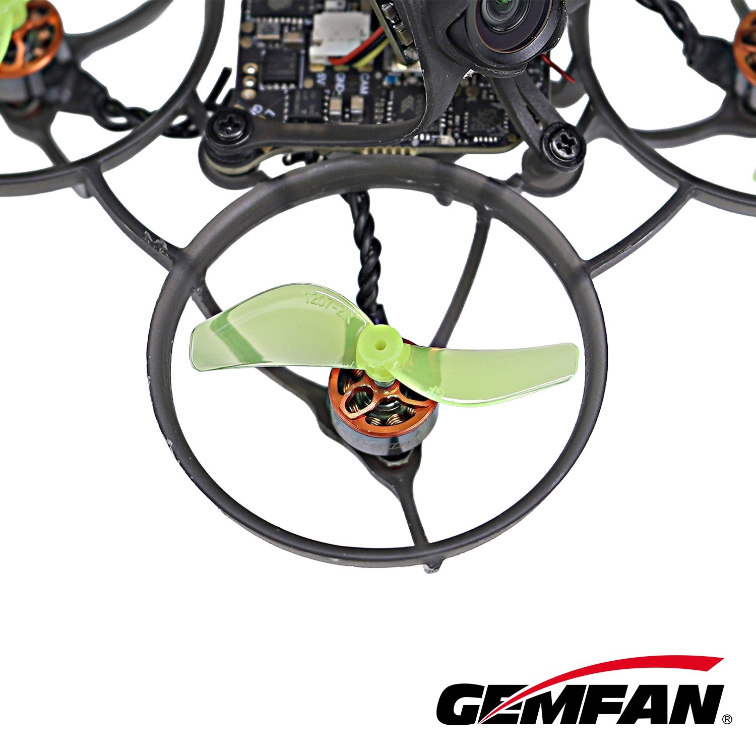 Gemfan 1207-2 超輕量 雙葉 FPV 穿越機 螺旋槳｜4 對／包｜2吋以下 商品圖 4