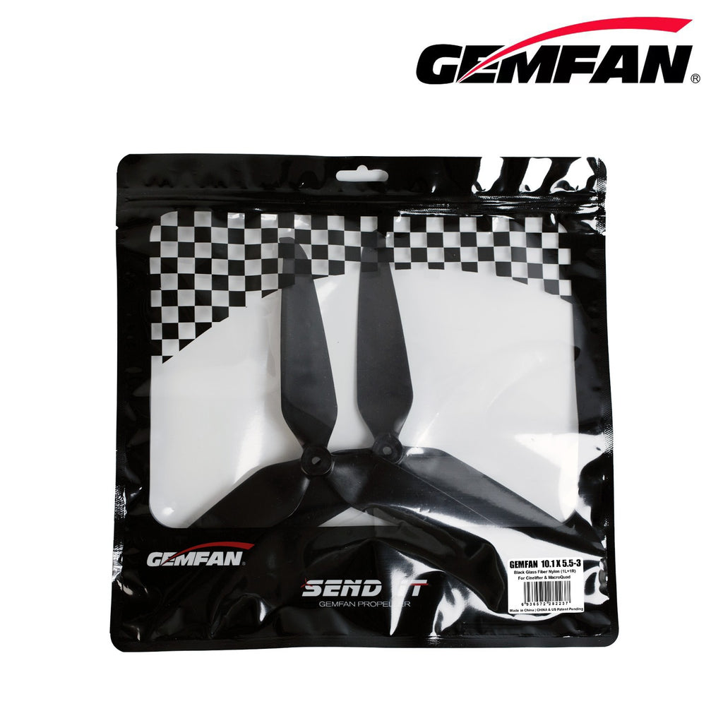 Gemfan 10.1X5.5 螺旋槳 重載電影機 玻纖尼龍｜10吋 商品圖 2