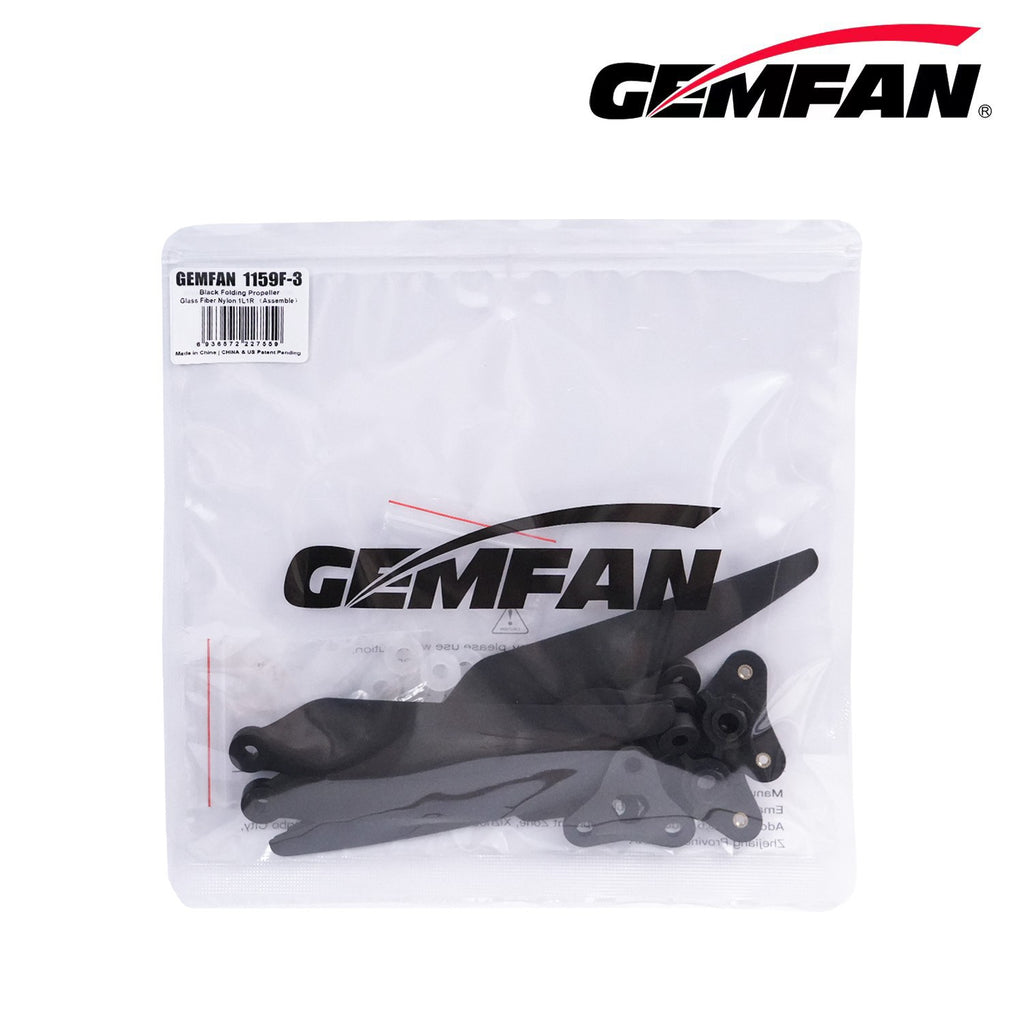Gemfan 新款 折疊 螺旋槳 1159F-3｜11–13吋 商品圖 5