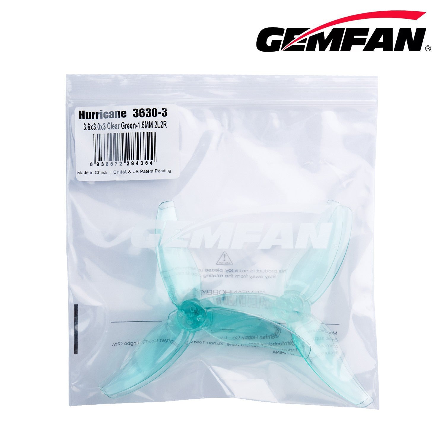 Gemfan Hurricane 3630-3 螺旋槳｜3.5吋 商品圖 4