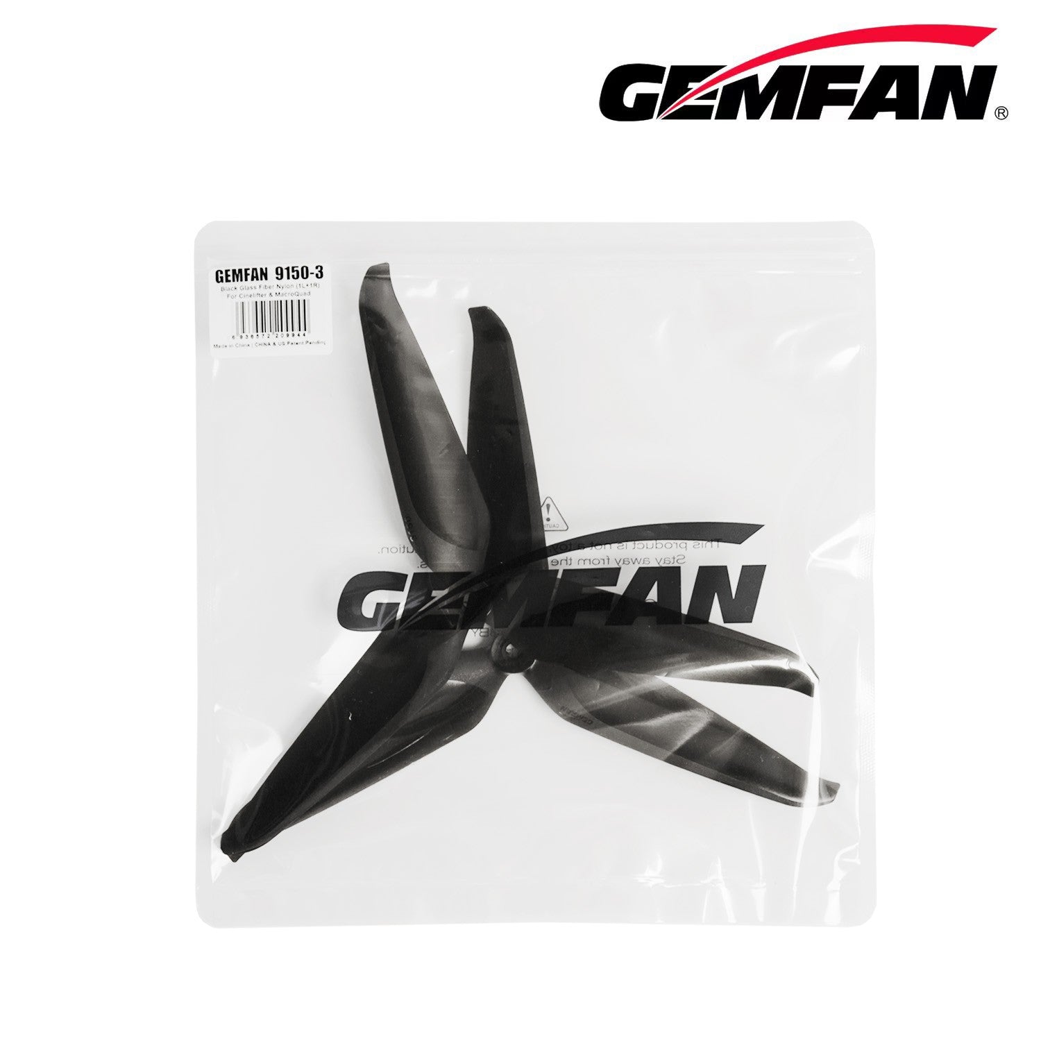 Gemfan 9150-3 螺旋槳 適用 高海拔 競速 無人機｜9吋 商品圖 4