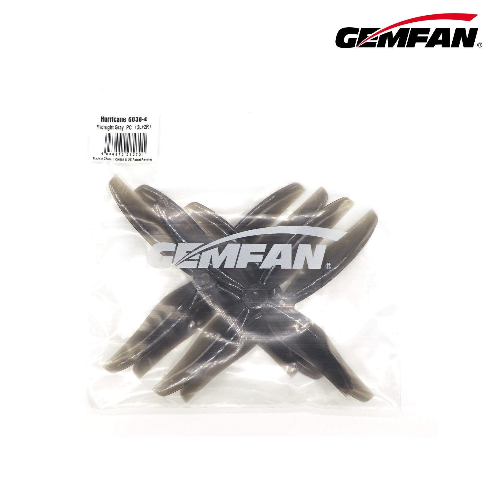Gemfan Hurricane 6038-4 螺旋槳｜6吋 商品圖 6