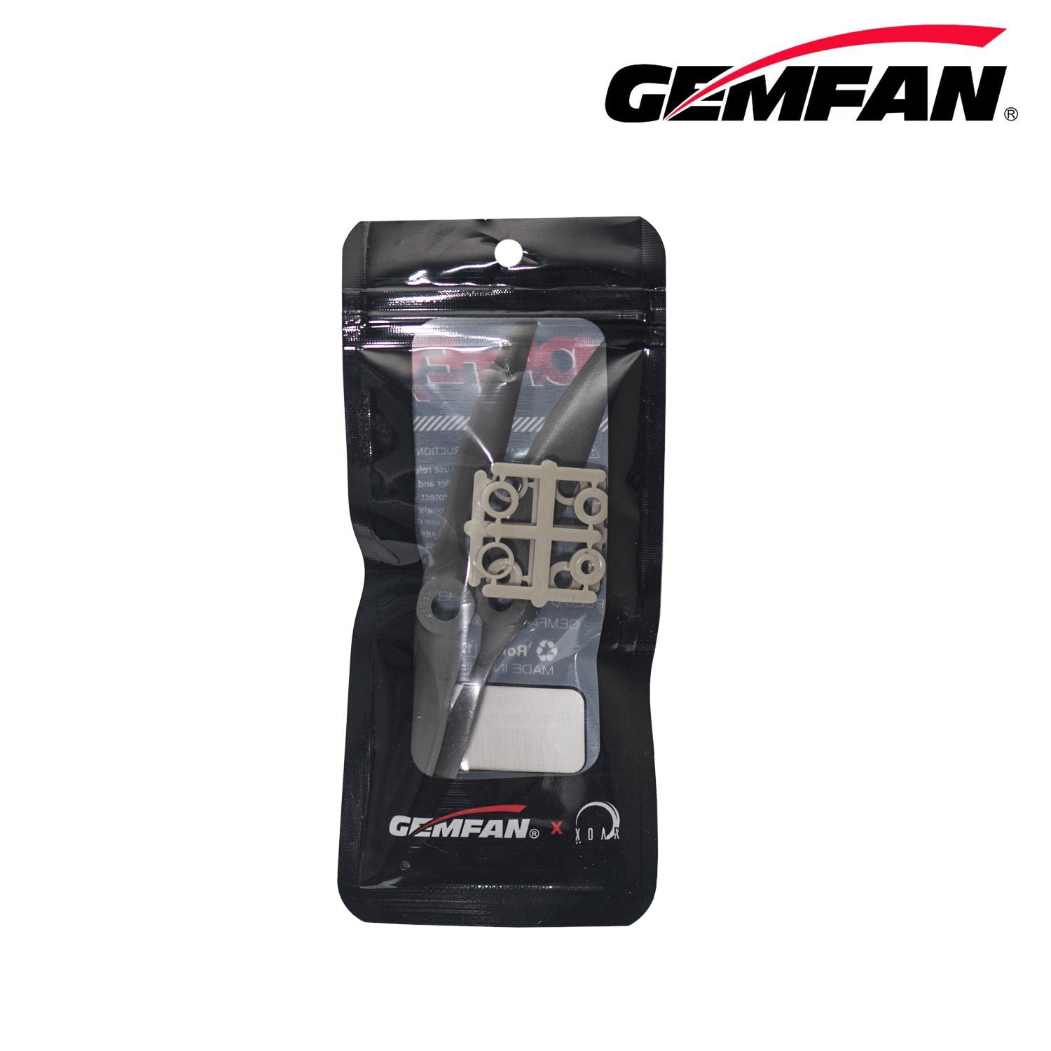 Gemfan Vortex 5X7.5E/5X7.5R 電動 螺旋槳-玻纖尼龍｜2 片／包｜5吋 商品圖 7