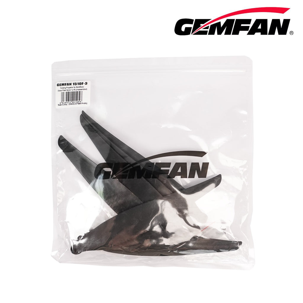 Gemfan 新世代 大型 折疊 螺旋槳 1510F-3｜14–16吋 商品圖 2
