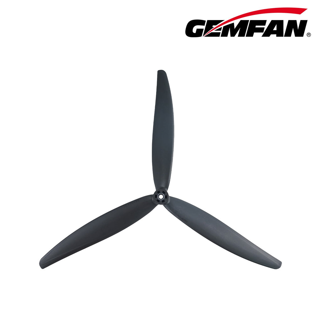 Gemfan 20X10X3 玻纖尼龍 三葉 正反槳 黑色 螺旋槳｜20–22吋 商品圖 2