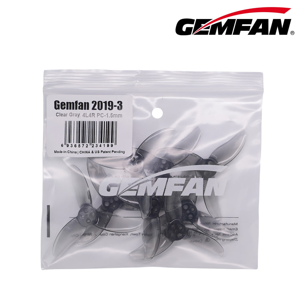 Gemfan 2019 三葉 PC FPV 穿越機 螺旋槳(1.5mm)｜2吋 商品圖 4