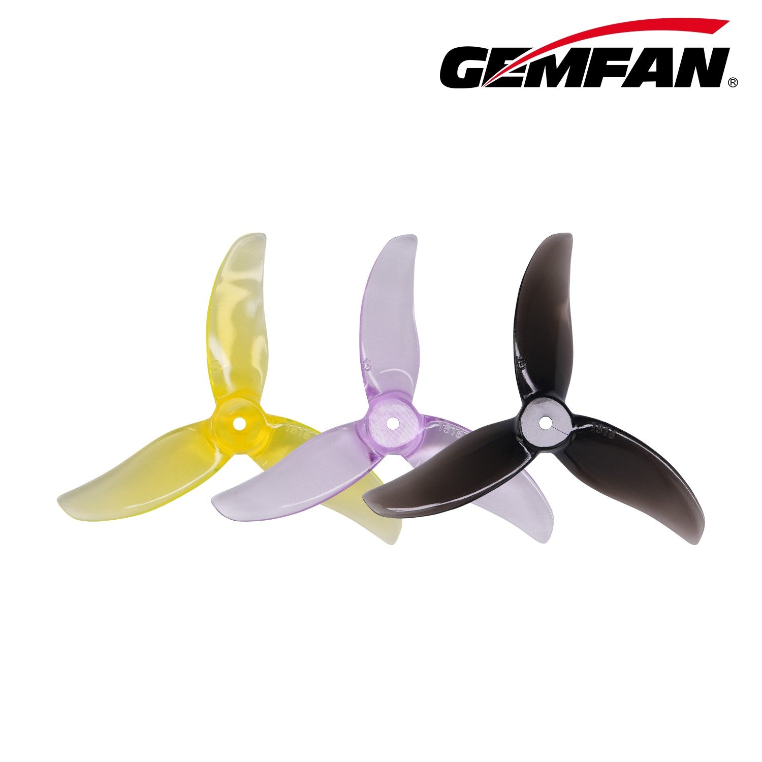 Gemfan 1816-3 自由式 FPV 穿越機 螺旋槳｜4 對／包｜2吋以下 商品圖 2