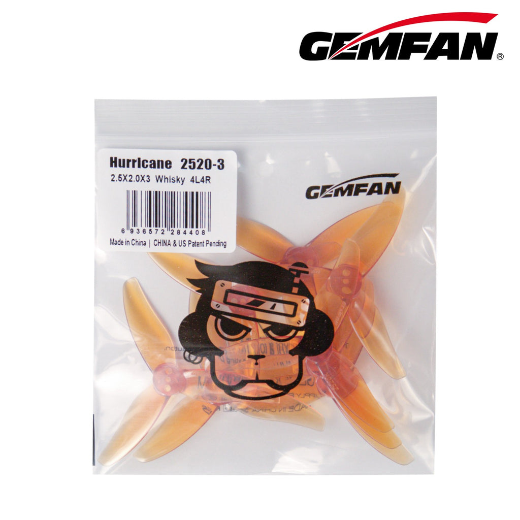 Gemfan Hurricane 2520-3 螺旋槳｜2.5吋 商品圖 5