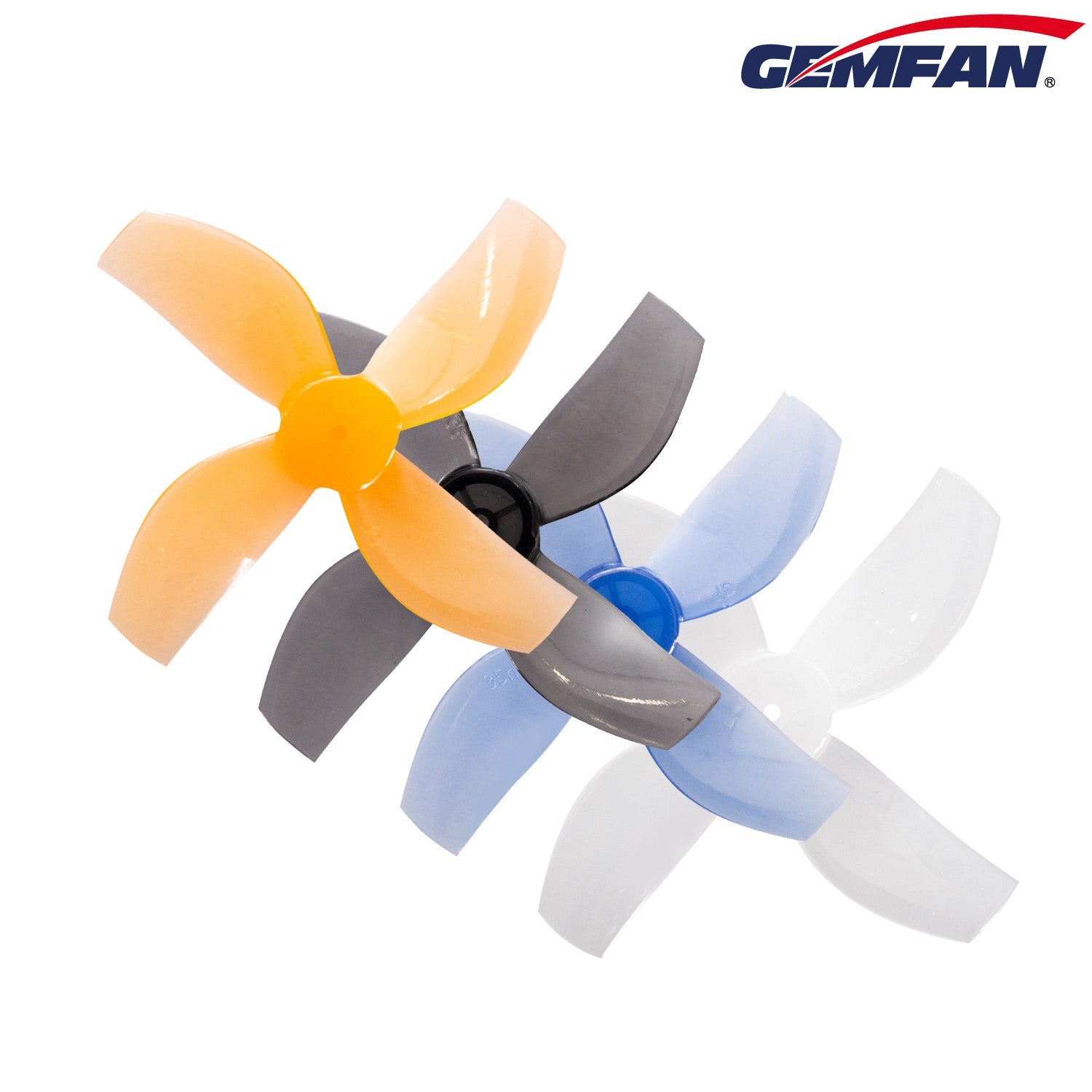 Gemfan 35MM-1mm 軸徑 四葉 螺旋槳｜2吋以下 商品圖 5