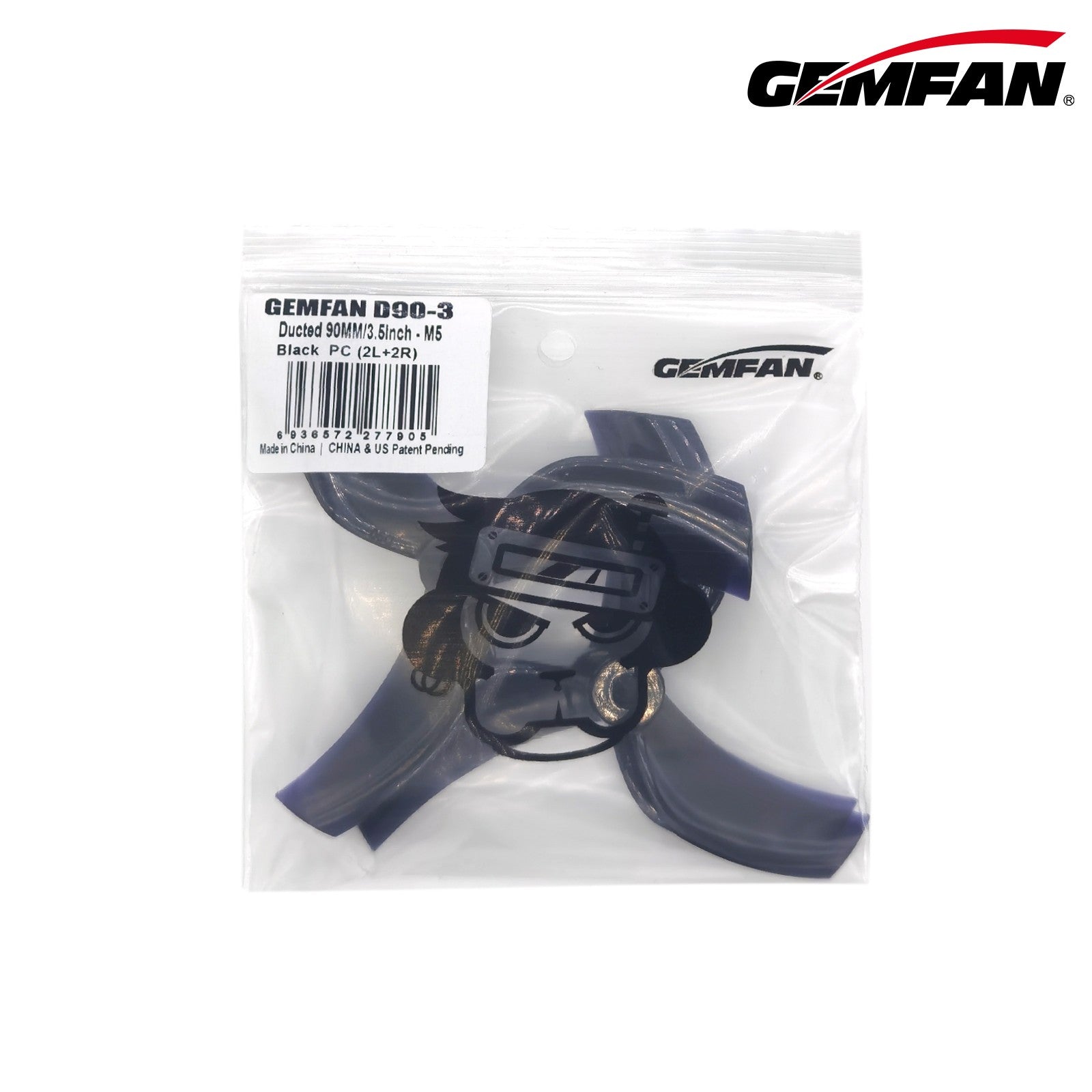Gemfan D90-3 3.5 吋 涵道機 螺旋槳｜3.5吋 商品圖 8