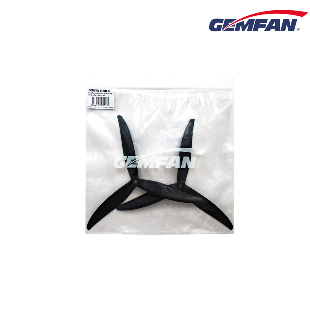 Gemfan 8060-3 碳纖尼龍 適用 重載電影機與大型四軸機 螺旋槳｜8吋 商品圖 2