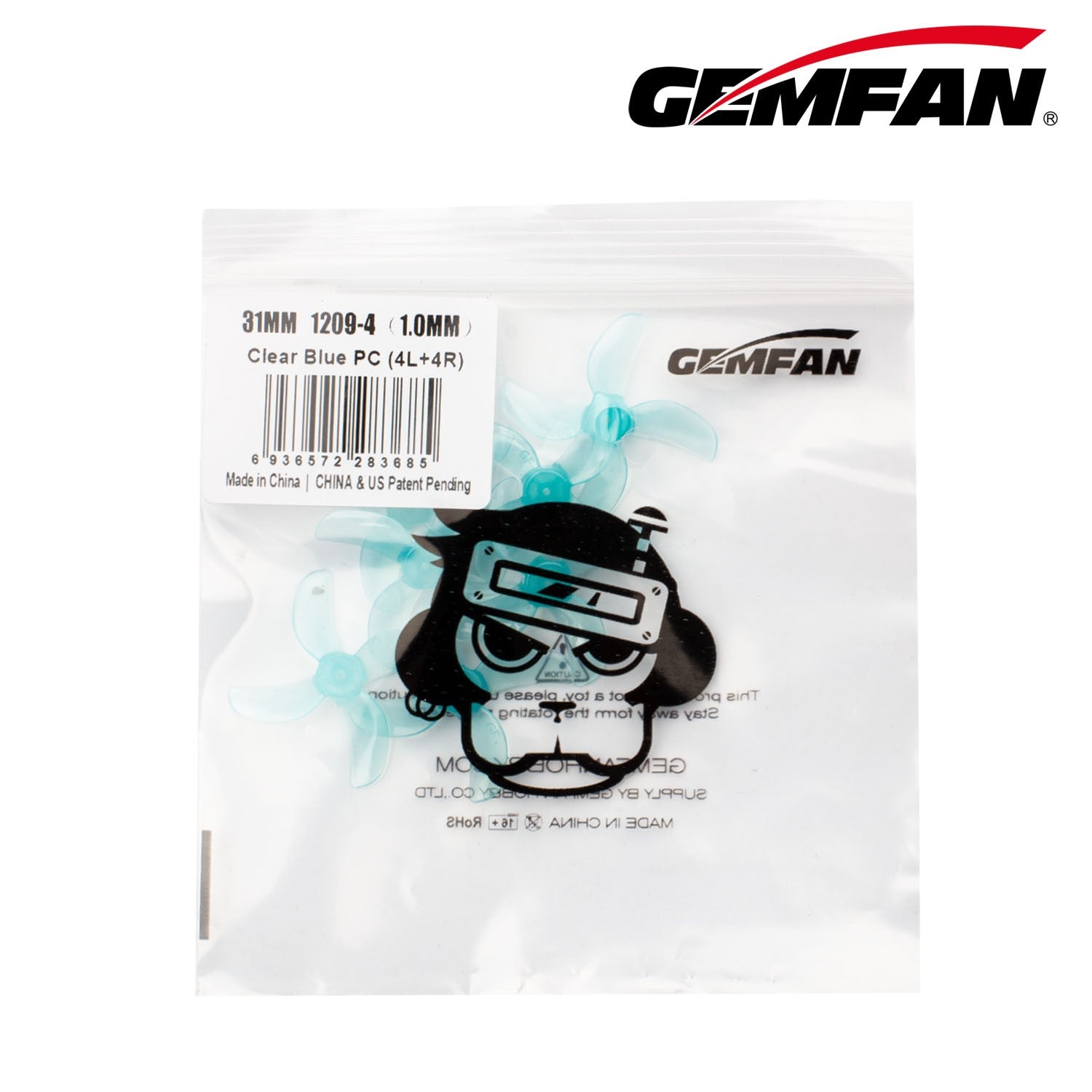 Gemfan 1209-4 螺旋槳｜2吋以下 商品圖 6