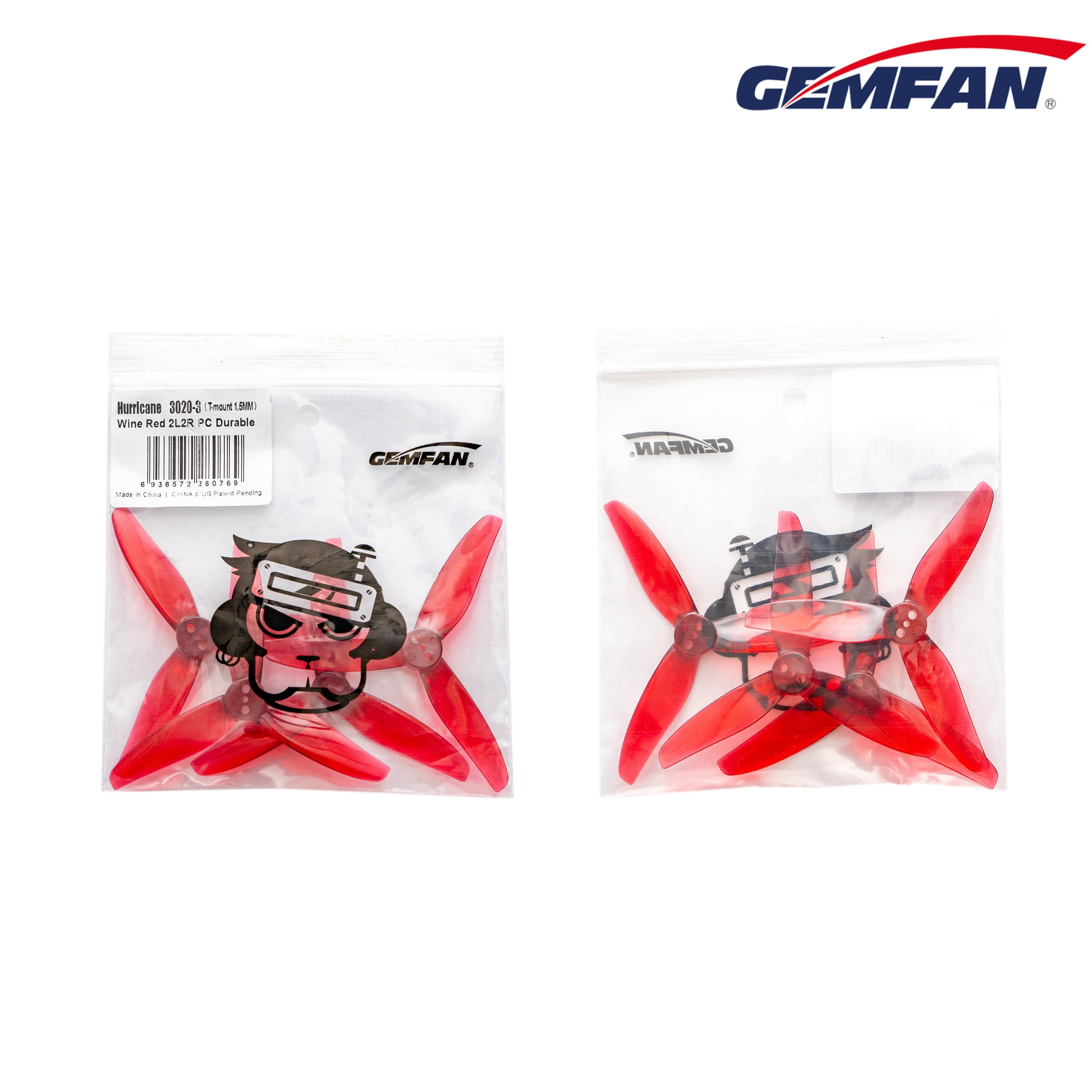 Gemfan Hurricane 3020-3 螺旋槳｜3吋 商品圖 4