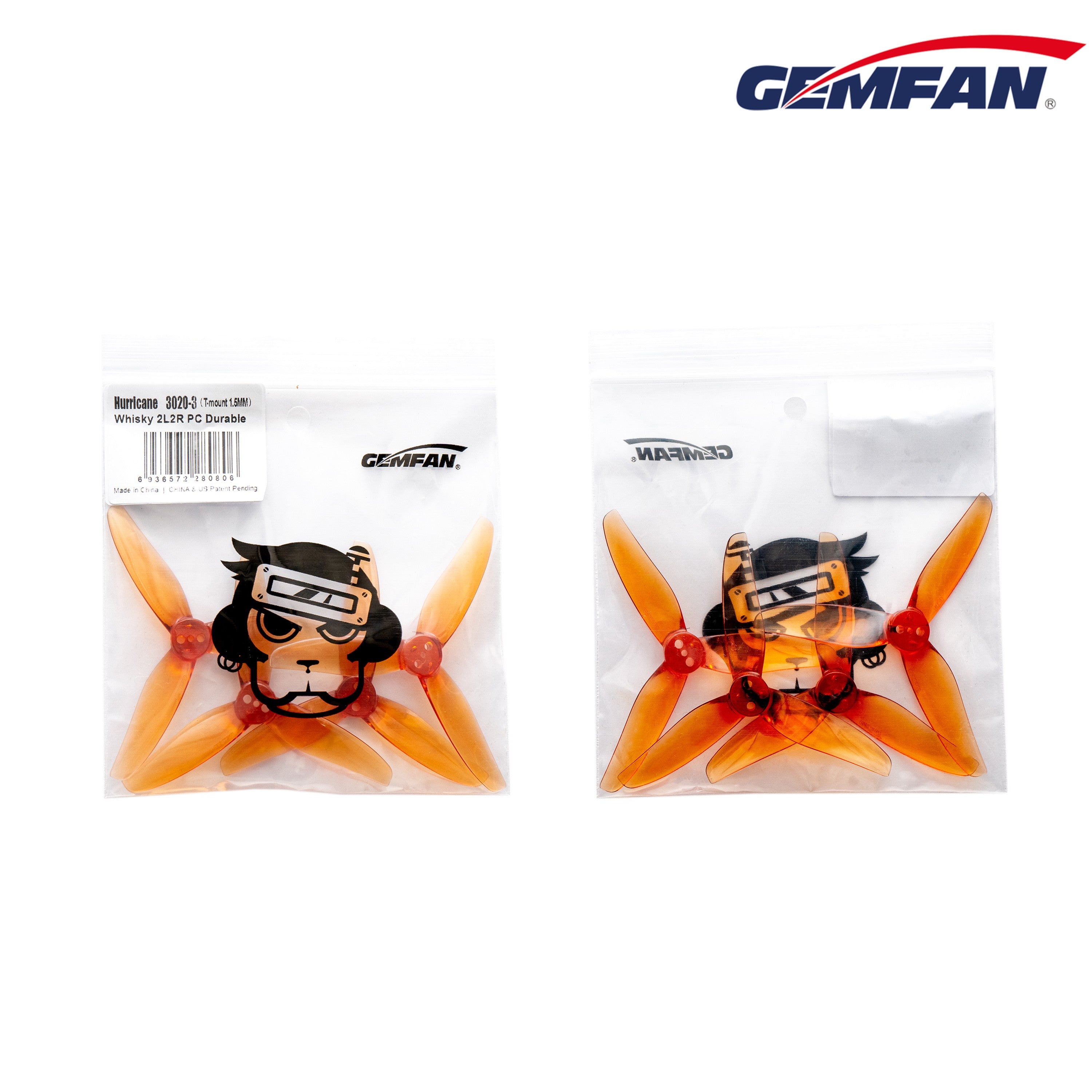 Gemfan Hurricane 3020-3 螺旋槳｜3吋 商品圖 5