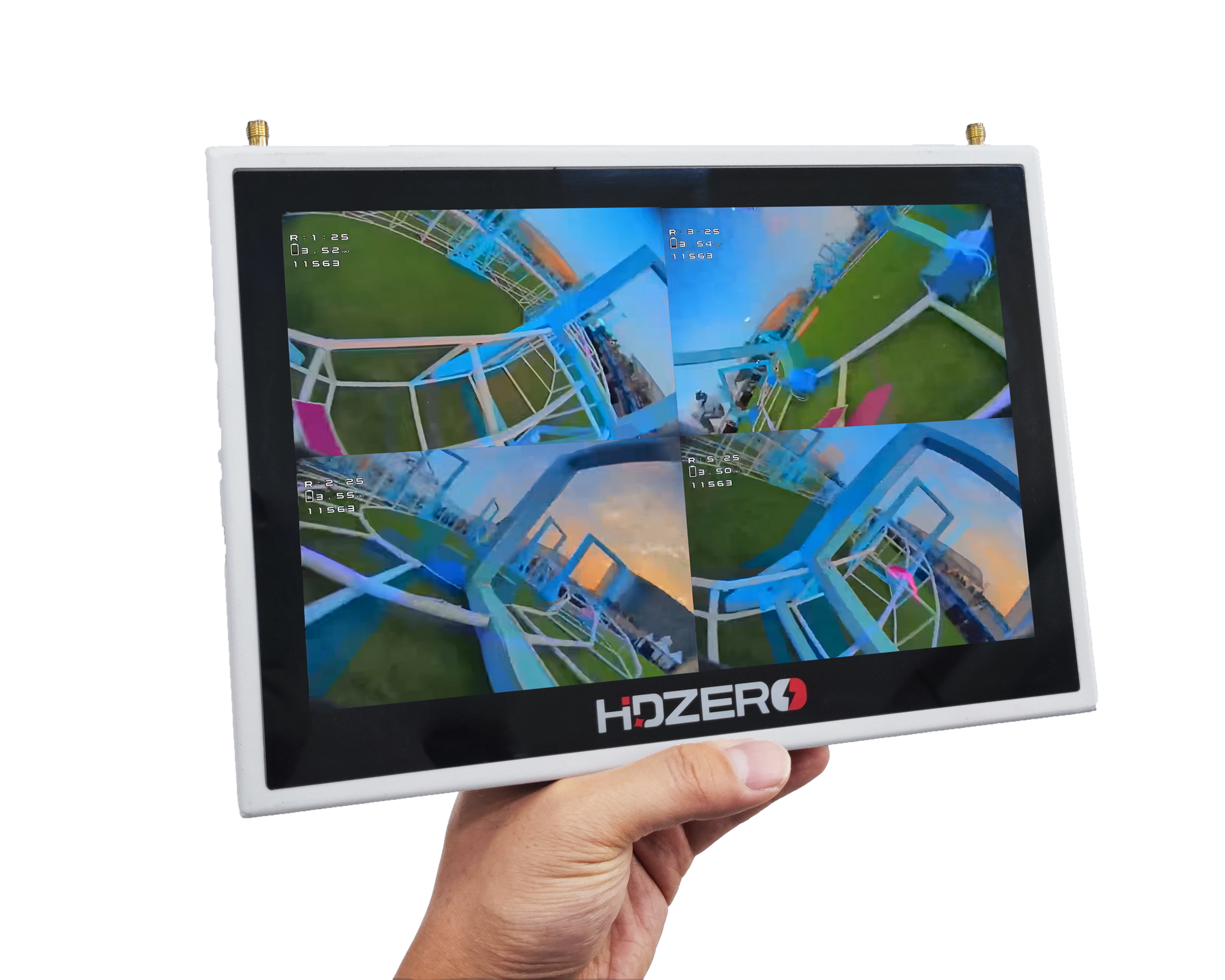 【HDZero】Quad Viewer 四畫面 FPV 賽事監看螢幕