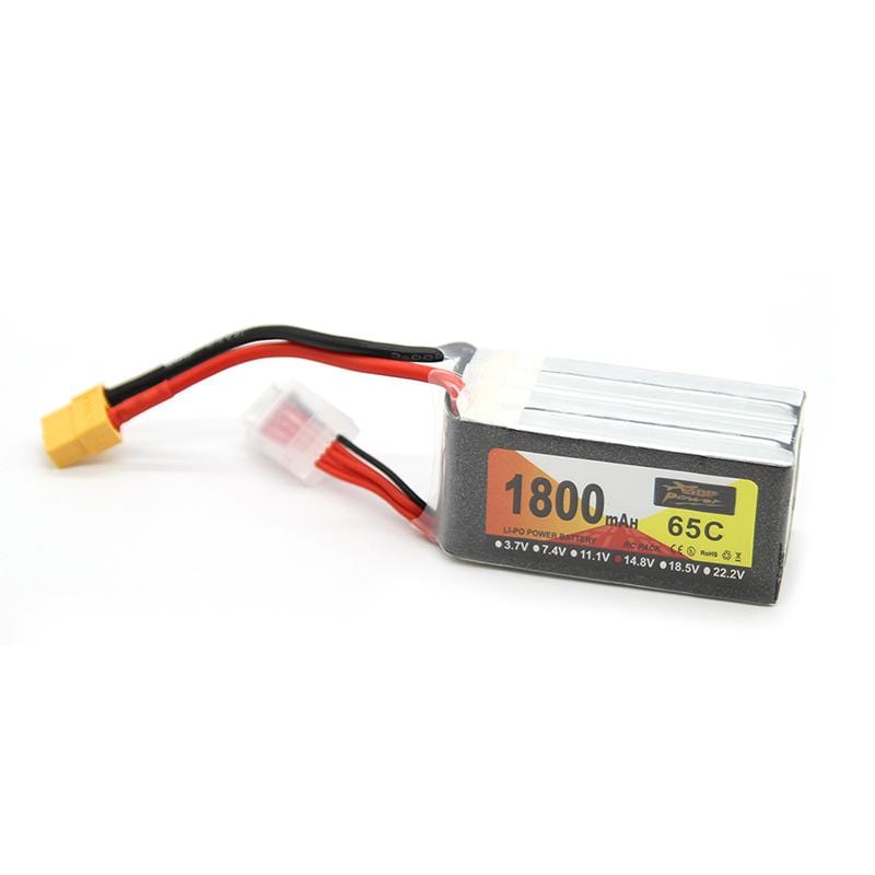 SQ001 / D60 lithium lipo battery pack 1800mAh 4S 65C with XT60 plug