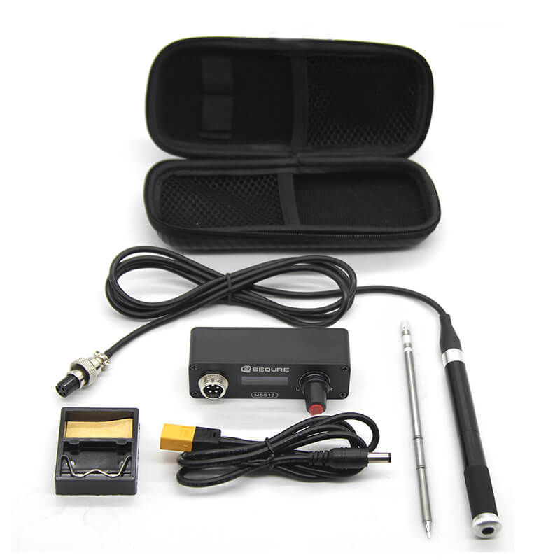 MSS12 Mini OLED Soldering Station Compatible with T12 Supports PD3.0/3S-6S/12V-25V Power Supply
