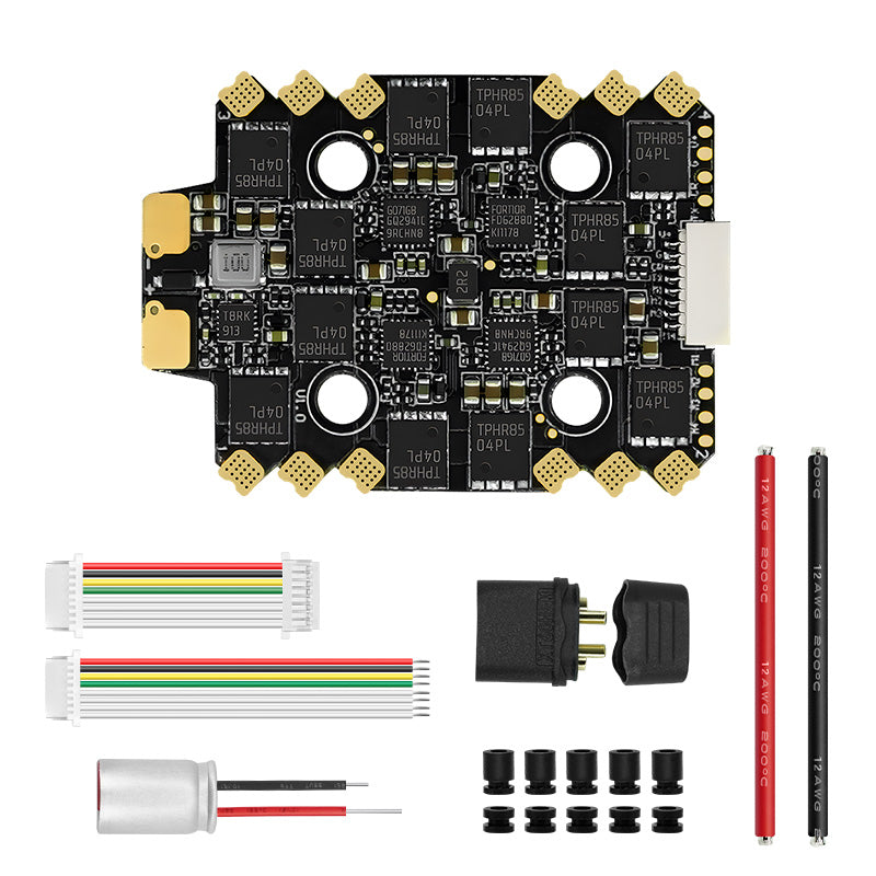 SEQURE E70 G1 2-8S 70A BLHeli_32 / AM32 128K 4in1 ESC for FPV Racing Drone Racing and Freestyle