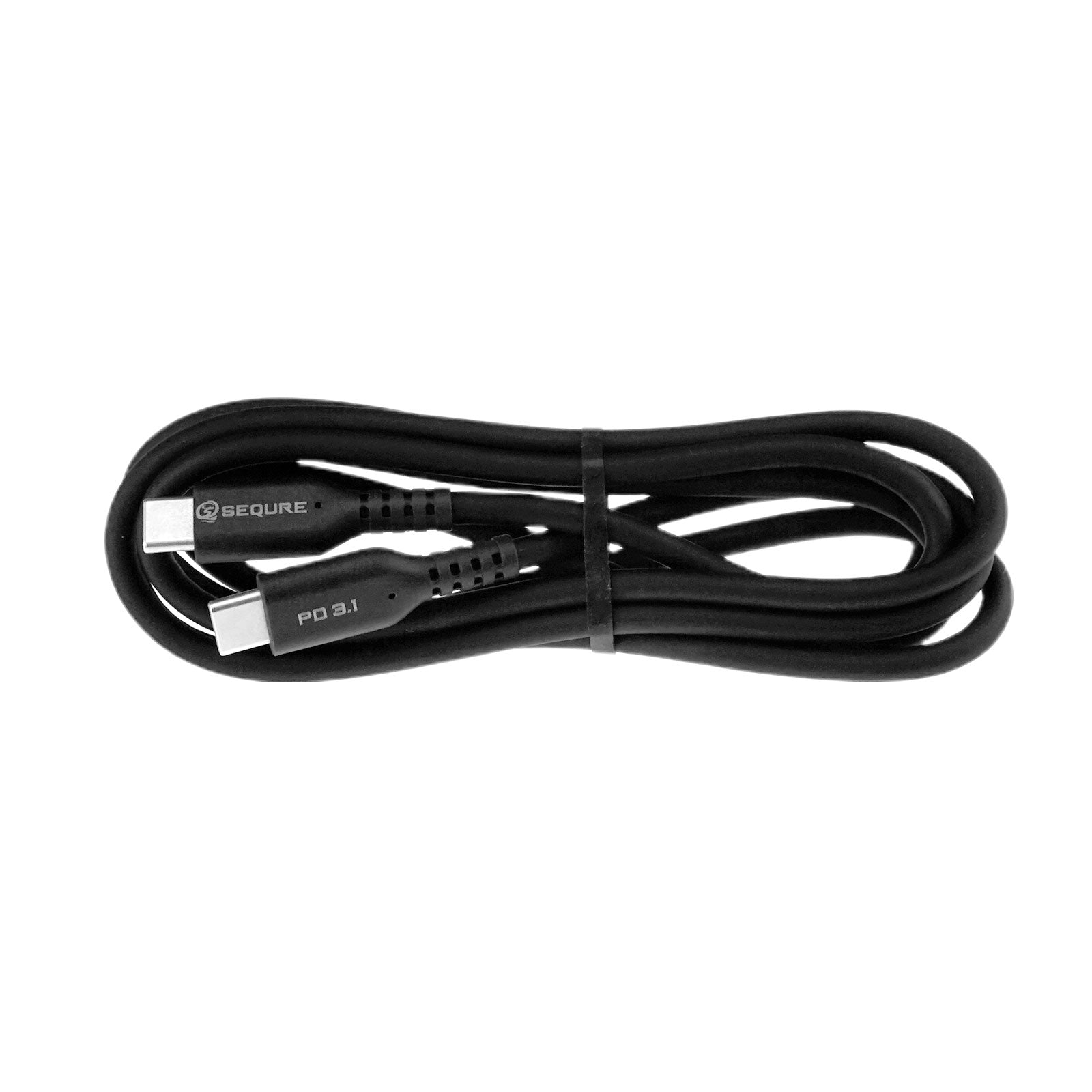 SEQURE 1.5m PD3.1 Extra Soft Silicone Data Cable, Anti-scalding, Resistant to High Temperatures of 500℃, Supports 240W Power, Suitable for Electric Soldering Irons, Desoldering Tweezers, Smart Welding Tools