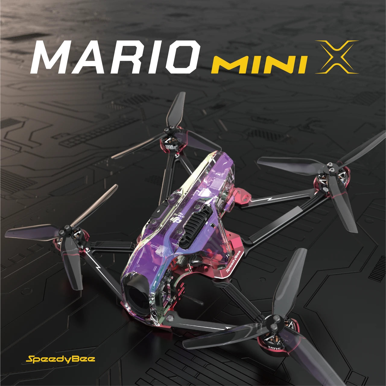 SpeedyBee Mario MiniX 模組化 O4 Lite／O4 Pro HD 數位圖傳穿越機