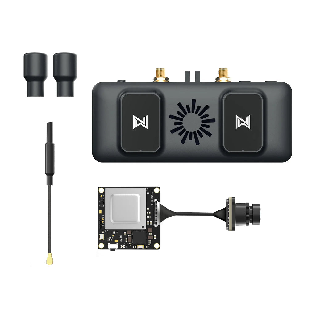CaddxFPV Walksnail Avatar FPV VRX 圖傳接收器 ＋ Avatar 1S Lite 套裝｜數位 FPV 圖傳套裝