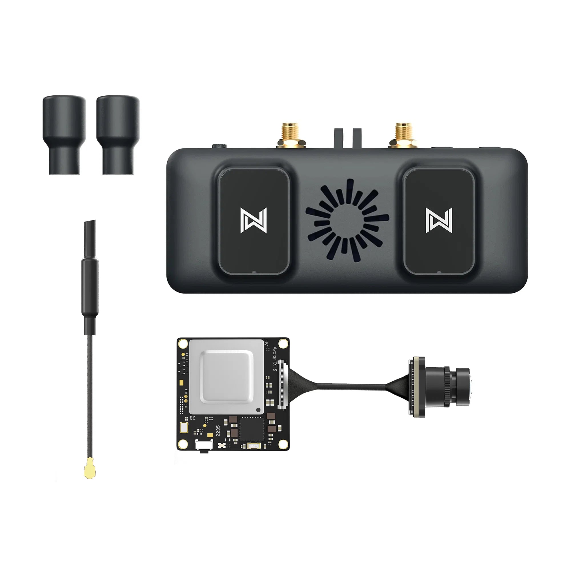 CaddxFPV Walksnail Avatar FPV VRX 圖傳接收器 ＋ Avatar 1S Lite 套裝｜數位 FPV 圖傳套裝